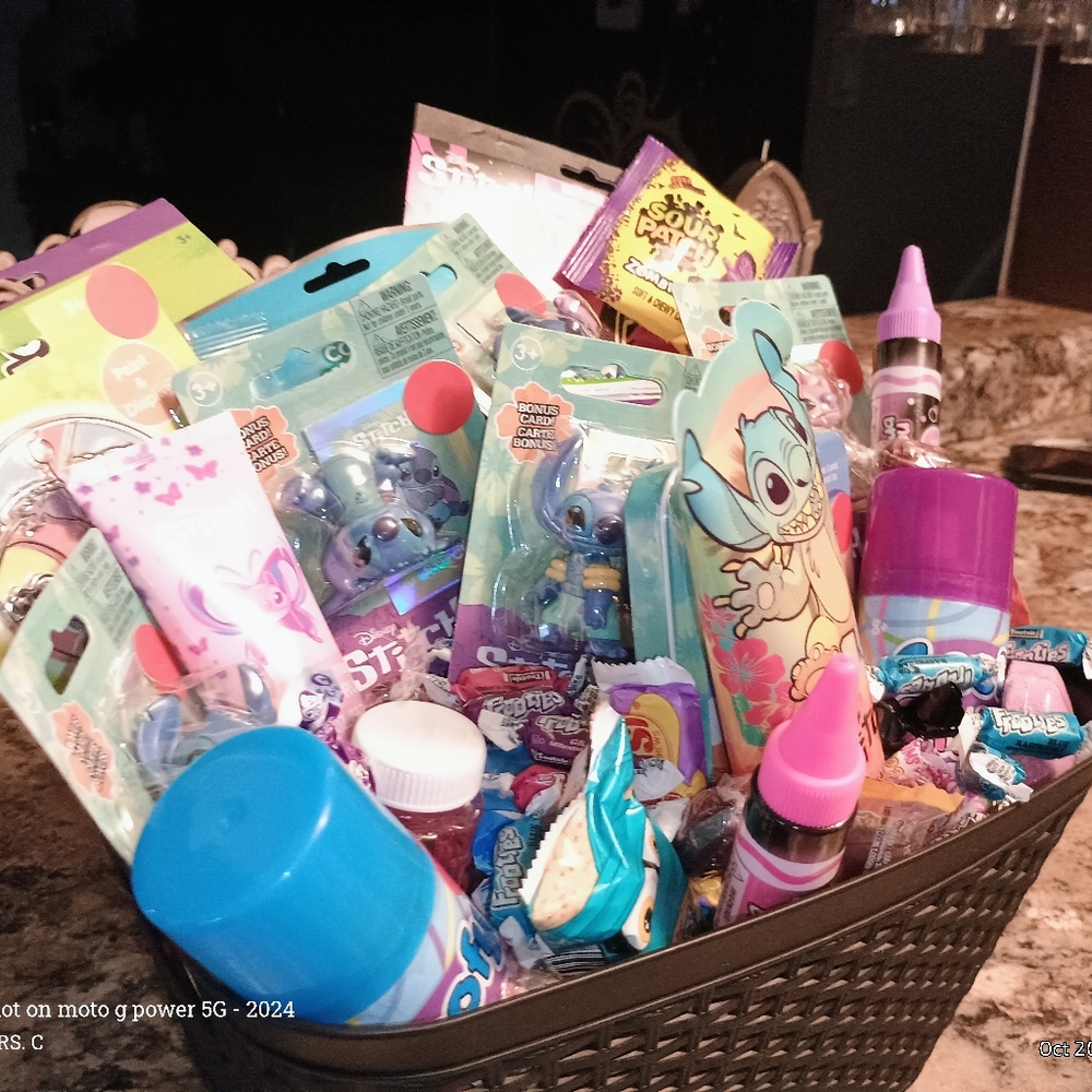 Stitch Lilo & Stitch Custom Basket - Picture 4 of 7